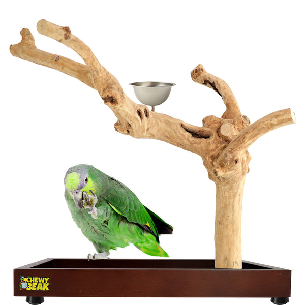 Parrot playpen bird play stand parrot wooden bird stand java wood parrot stand Dubai