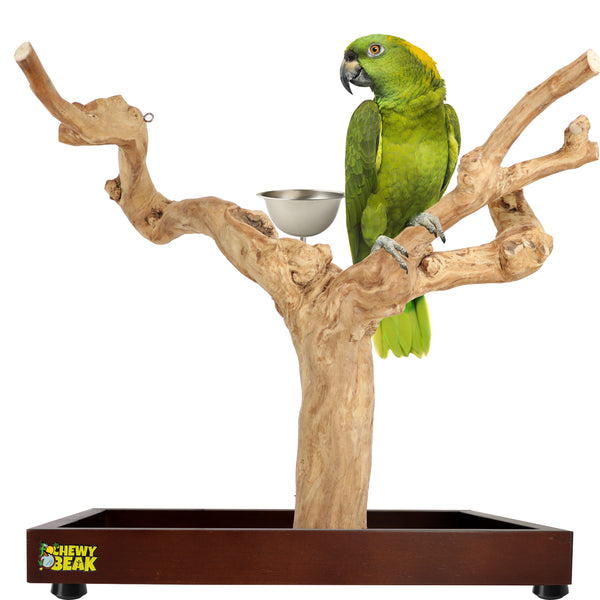 Parrot playpen bird play stand parrot wooden bird stand java wood parrot stand Dubai