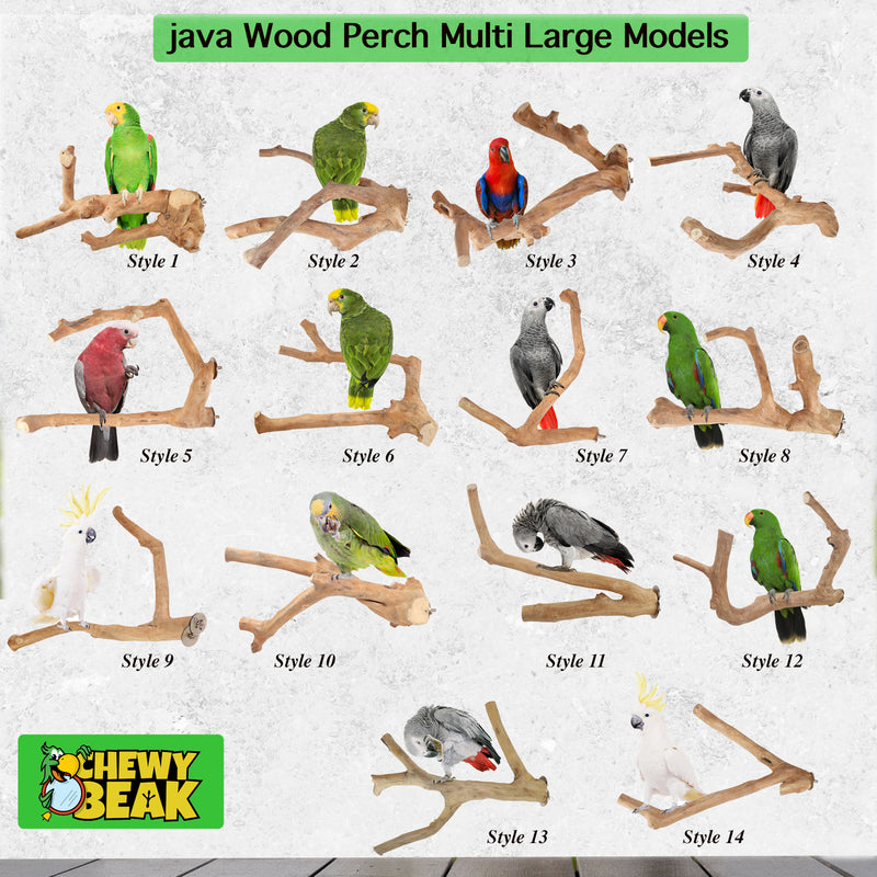 Parrot Perches Bird Cage perch java wood parrot stand for parrots Dubai bird  accessories