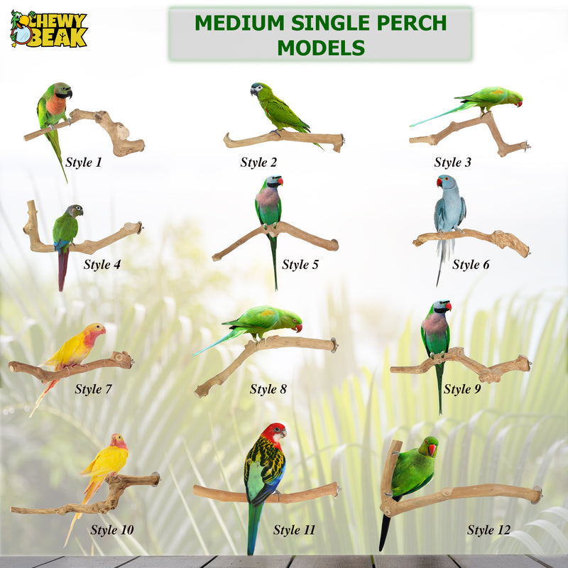 Parrot Perches Bird Cage perch java wood parrot stand for parrots Dubai bird accessories